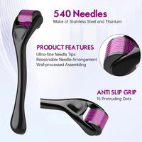 Derma Roller System | Microneedle Roller for Face, Beard & Hair Growth — photo 4
