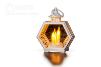 Glowing hexagonal lantern in soft light — photo 1