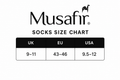 MUSAFIR ACTIVE DROPNEEDLE CREW SOCKS (PACK OF 3)