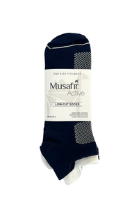 MUSAFIR ACTIVE LOW CUT SOCKS (PACK OF 3) — photo 1