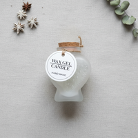 ✨ Scented Handmade Wax Gel Candle – Star Shape Jar — photo 4