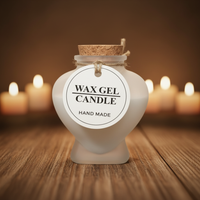 ✨ Scented Handmade Wax Gel Candle – Star Shape Jar — photo 5