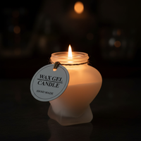 ✨ Scented Handmade Wax Gel Candle – Star Shape Jar — photo 6