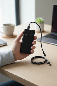 Imported Black Power Bank - Lot Condition — photo 3