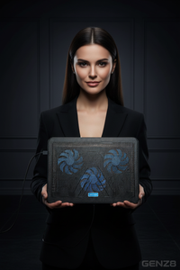 Triple-Fan Laptop Cooling Pad — photo 2