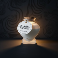 ✨ Scented Handmade Wax Gel Candle – Star Shape Jar — photo 2